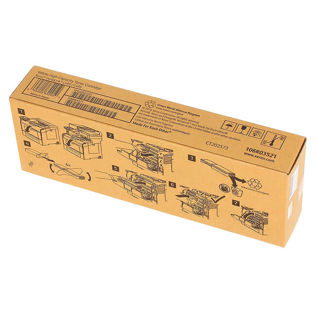 Tóner Xerox 106R03521 Amarillo Original para VersaLink C400 C405
