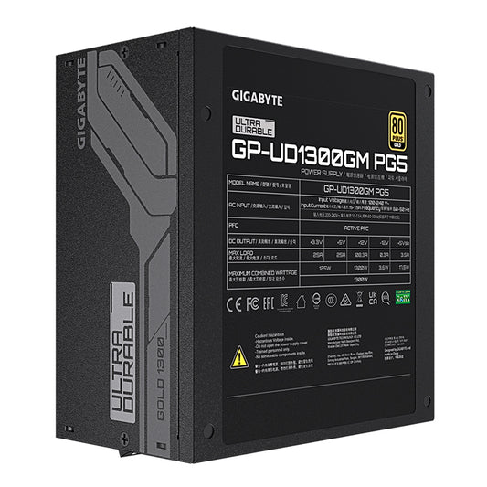 Fuente de Poder Gigabyte GP-UD1300GM PG5 1300W 80 Plus Gold ATX Modular