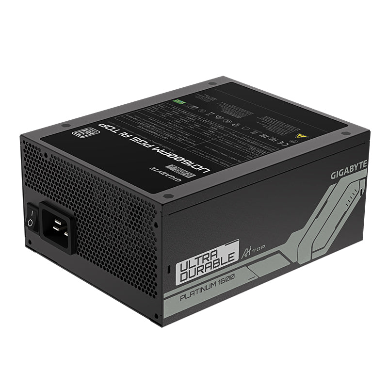 Fuente de Poder Gigabyte UD1600PM PG5 AI TOP 1600W 80 Plus Platinum ATX Modular