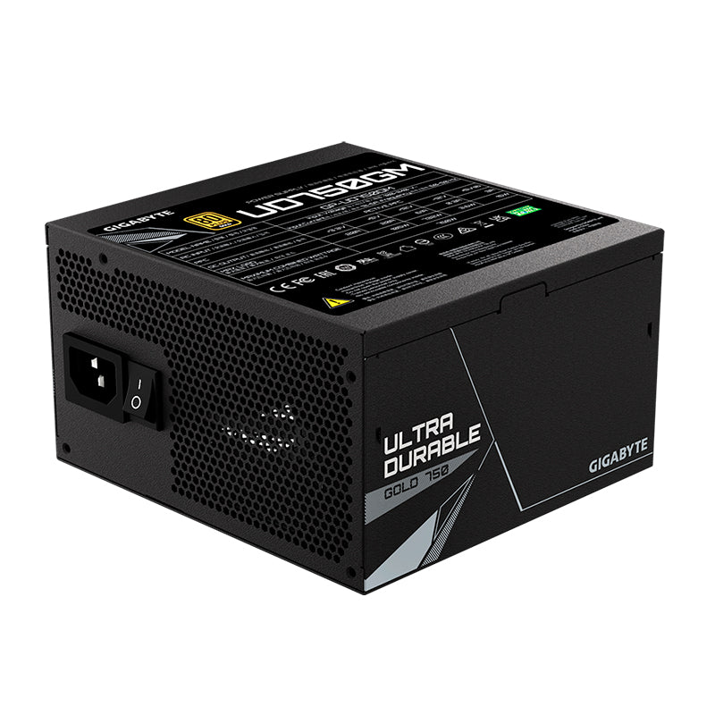 Fuente de Poder Gigabyte GP-UD750GM 750W 80 Plus Gold Full Modular ATX