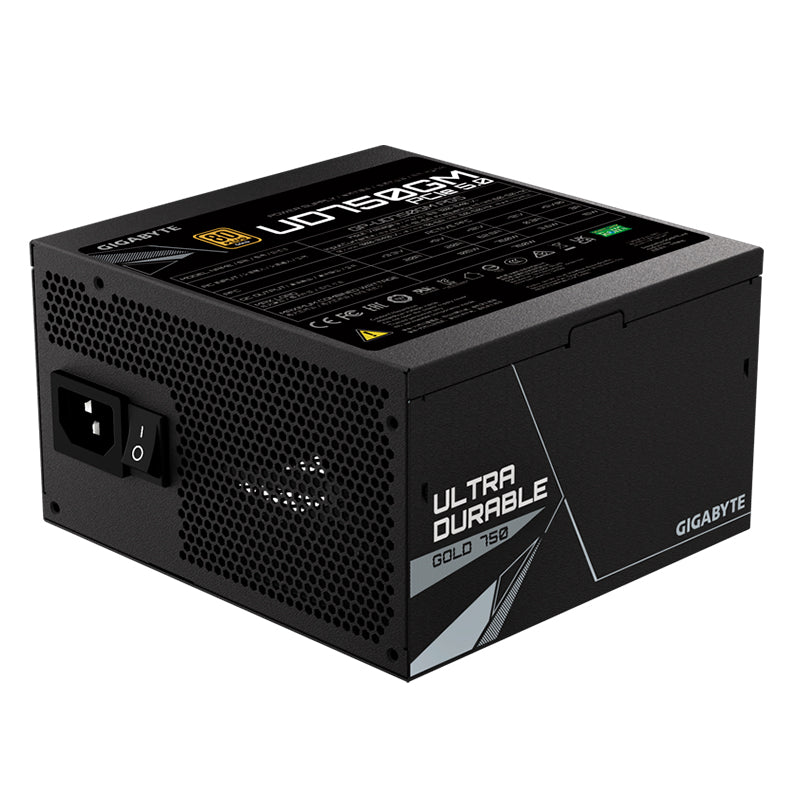 Fuente de Poder Gigabyte UD750GM PG5 750W 80 Plus Gold Full Modular ATX