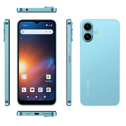 Smartphone Bmobile Rocket A1 4GB 128GB 4G LTE Celeste Dual SIM 6.5"