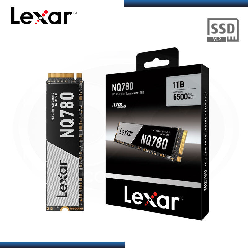 SSD M.2 NVMe Lexar NQ780 1TB PCIe 4.0 x4 6500MB/s LNQ780X001T-RNNNG