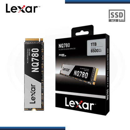 SSD M.2 NVMe Lexar NQ780 1TB PCIe 4.0 x4 6500MB/s LNQ780X001T-RNNNG