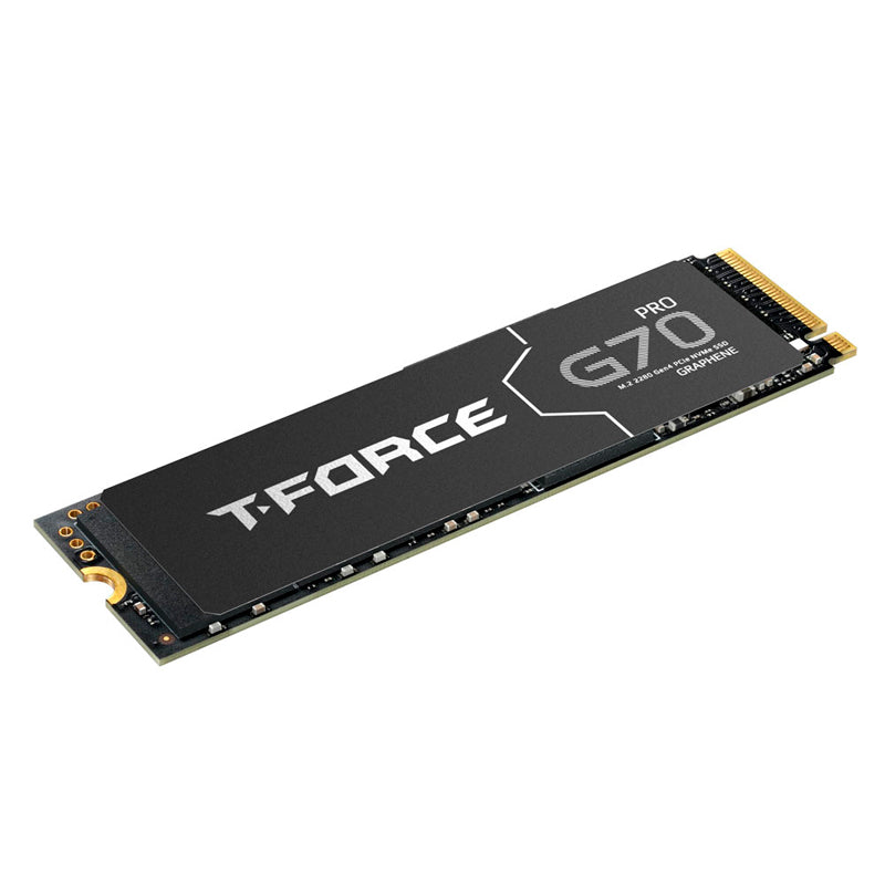 UNIDAD DE ESTADO SÓLIDO TEAMGROUP T-FORCE G70 PRO 4TB, M.2 PCIE GEN4 X4 CON NVME