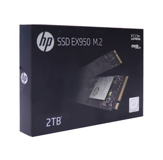 UNIDAD EN ESTADO SOLIDO HP EX950, 2TB, M.2, 2280, PCIE GEN 3X4, NVME 1.3.