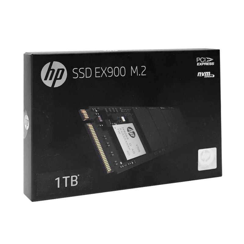 UNIDAD EN ESTADO SOLIDO HP EX900, 1TB, M.2, 2280, PCIE GEN 3.0 X4, NVME 1.3.