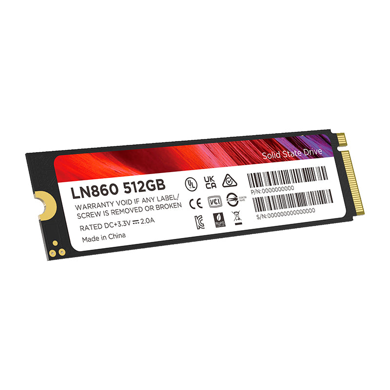 UNIDAD EN ESTADO SOLIDO LENOVO LN860, 512GB, M.2 2280, PCIE GEN 3 X4, NVME 1.4