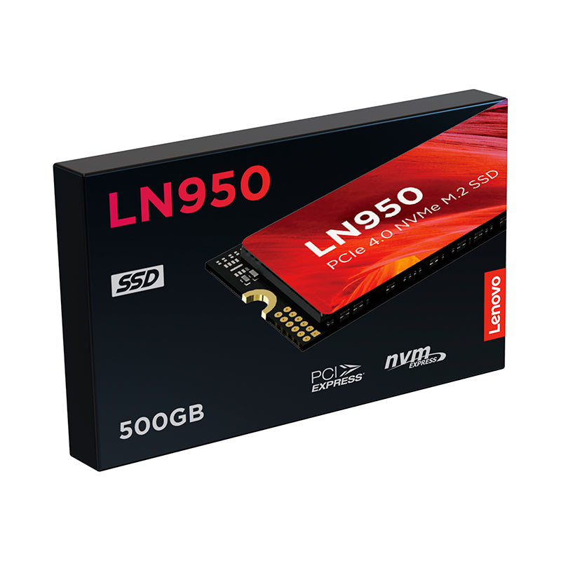 UNIDAD EN ESTADO SOLIDO LENOVO LN950, 500GB, M.2 2280, PCIE GEN 4 X4, NVME 2.0