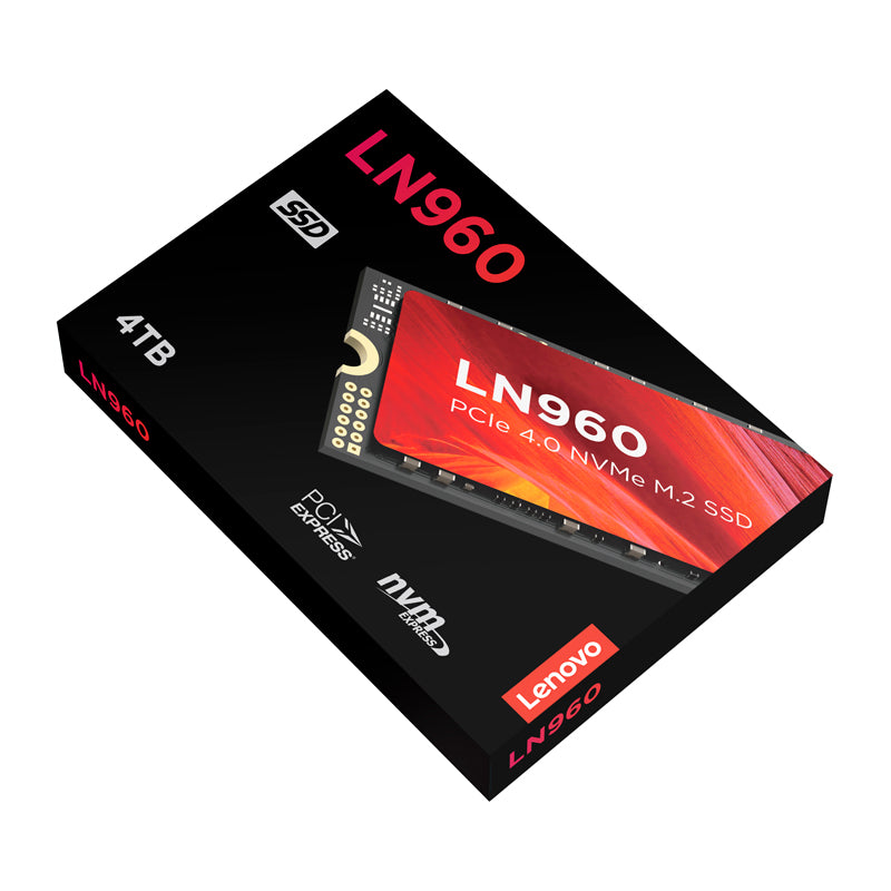 UNIDAD EN ESTADO SÓLIDO LENOVO LN950, 4TB, M.2 2280, PCIE GEN 4 X4, NVME 2.0