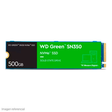SSD Western Digital WD Green SN350 500GB M.2 2280 NVMe PCIe Gen3 x4 2400MB/s