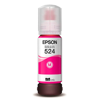 Botella de Tinta Epson T524320-AL Magenta Original para Impresoras EcoTank