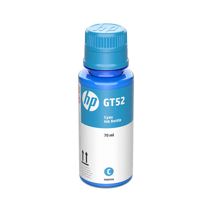 Botella de Tinta HP GT52 M0H54AL Cian 70ml para DeskJet GT Ink Tank y Smart Tank