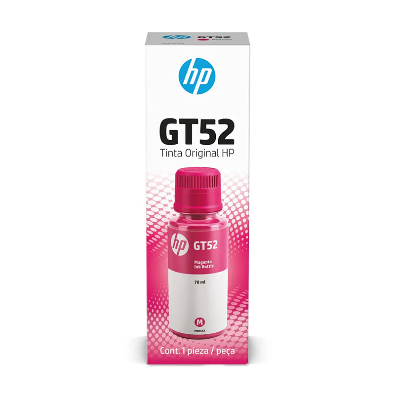 TINTA HP GT52 MAGENTA BOTELLA 8000 PAGINAS