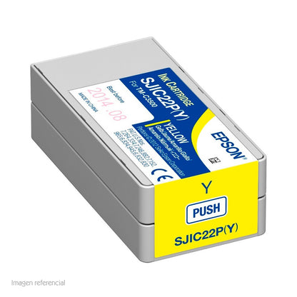 Cartucho de Tinta Epson C33S020583 Amarillo DURABrite Ultra para ColorWorks C3500