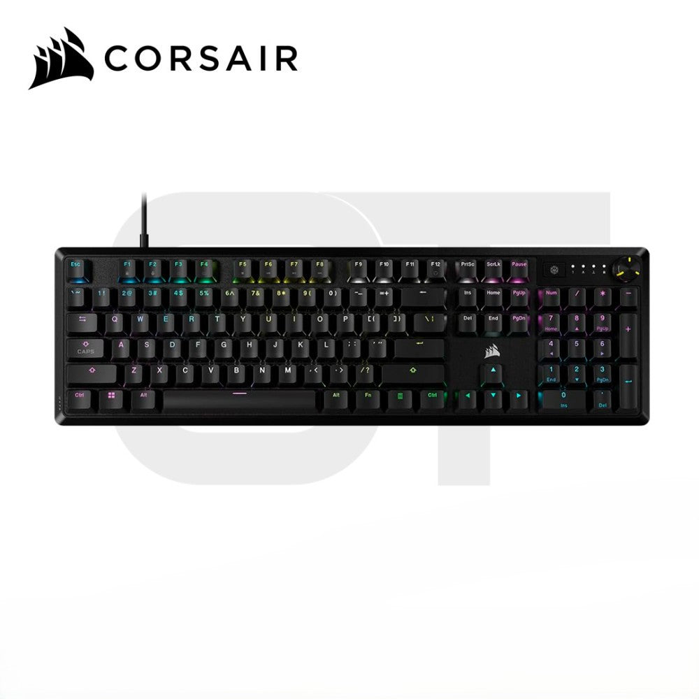 Teclado Gamer Corsair K70 CORE RGB Mecánico MLX Red Negro USB