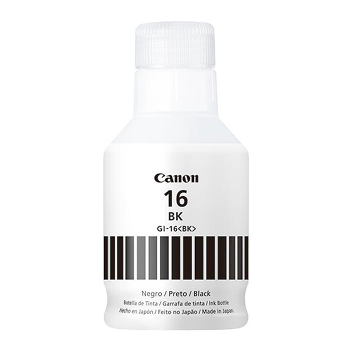 Tinta Canon GI-16BK Negra Original para Maxify GX6010 GX7010
