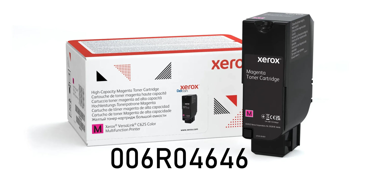 Tóner Xerox 006R04646 Magenta Original Alta Capacidad 16000 Páginas para VersaLink C620 C625