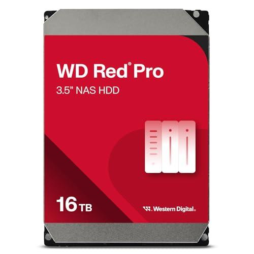 Disco Duro Western Digital Red Pro NAS 16TB WD161KFGX SATA 6Gb/s 7200RPM 3.5 Enterprise