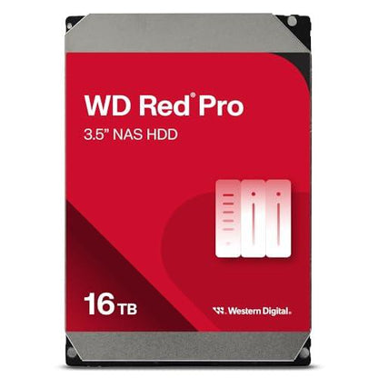 Disco Duro Western Digital Red Pro NAS 16TB WD161KFGX SATA 6Gb/s 7200RPM 3.5 Enterprise