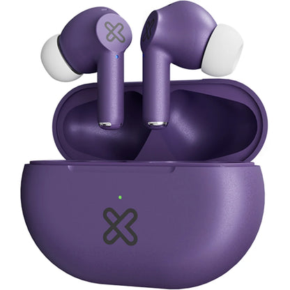 Audífonos Klip Xtreme KTE-015PR True Wireless Bluetooth 5.4 IPX4 Morado