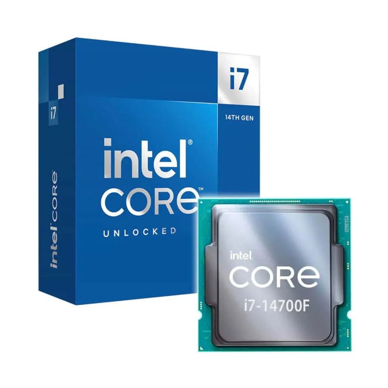 Procesador Intel Core i7-14700F 14ª Gen 20 Núcleos 28 Hilos 5.40GHz LGA1700