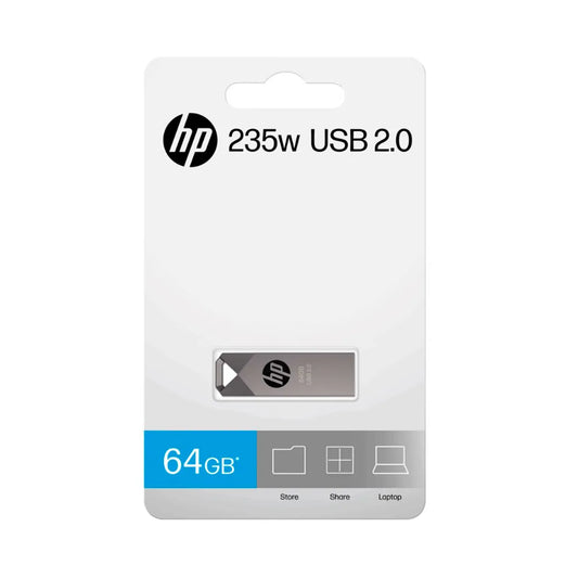 MEMORIA USB HP 64GB V235W METALICO ZINC