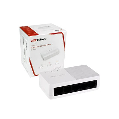 Hikvision DS-3E0505D-O Switch Gigabit 5 Puertos RJ45 10/100/1000 Mbps