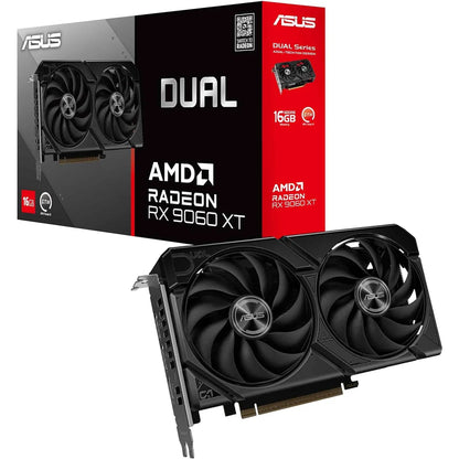 Tarjeta de Video ASUS Dual RX 9060 XT 16GB GDDR6 PCIe 5.0