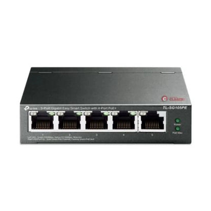 Switch TP-Link TL-SG105PE 5 Puertos Gigabit PoE+ Smart Gestionado