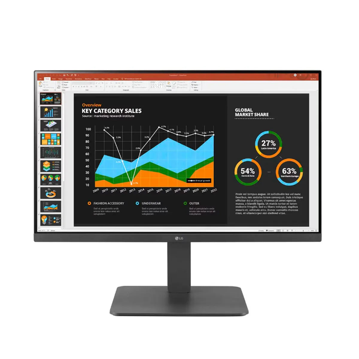 MONITOR LG LED B2B IPS 24BR650 24" PIVOT USB-C DAISY CHAIN