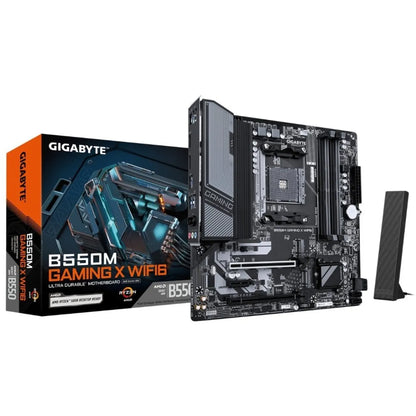 Motherboard Gigabyte B550M GAMING X WIFI6 AMD B550 AM4 DDR4 mATX WiFi 6