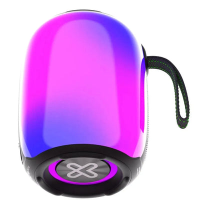 Parlante Portátil Klip Xtreme KBS-250BK Bluetooth 12W TWS LED Negro
