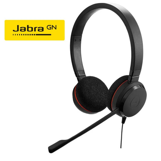 Audífonos Jabra Evolve 20 USB-C USB-A MS Stereo Negro