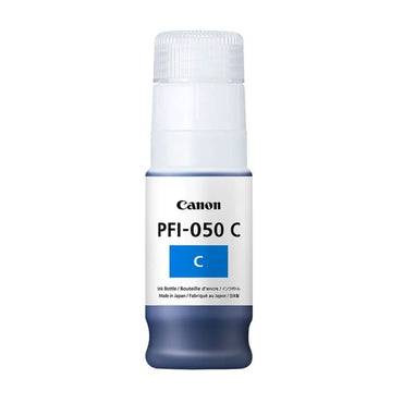 Cartucho de Tinta Canon PFI-050 Cian Original 70ml Pigmentada para imagePROGRAF TC-20 TC-20M