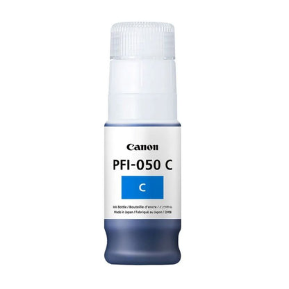 Cartucho de Tinta Canon PFI-050 Cian Original 70ml Pigmentada para imagePROGRAF TC-20 TC-20M