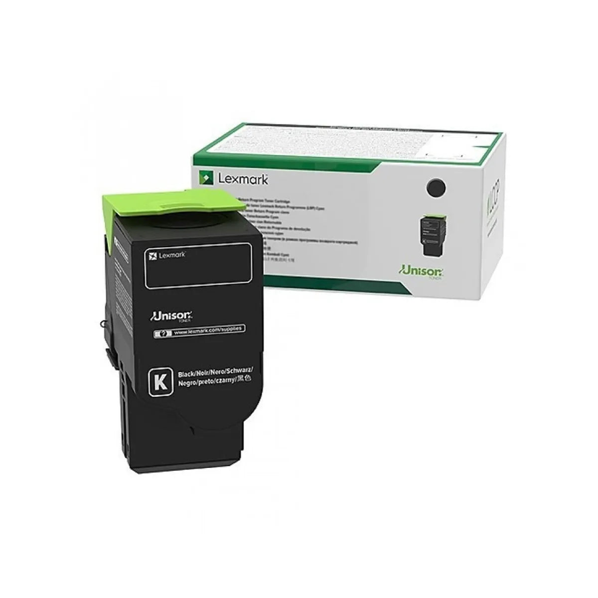 Tóner Lexmark 78C4UK0 Negro Original Alto Rendimiento 10500 Páginas para CX622 CS521 CS622