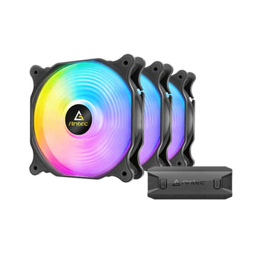 FAN ANTEC F12 RACING ARGB 120 3PK BK