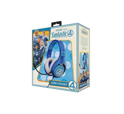 Audífonos Gamer Xtech XTH-M566F4 con Micrófono LED 3.5mm USB Fantastic Four