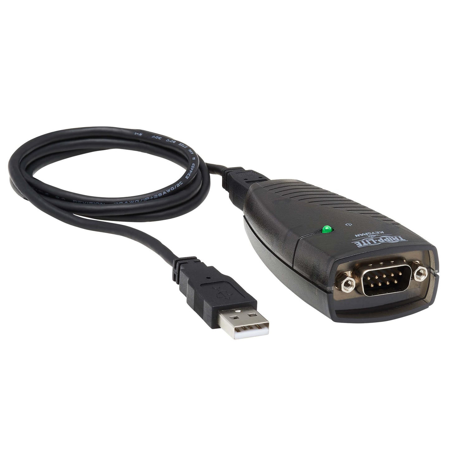 Adaptador Tripp Lite Keyspan USA-19HS USB a Serial RS232 DB9 Compatible Windows y Mac