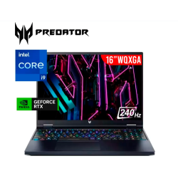 LAPTOP GAMER ACER PH16-71-93FR I9-13900HX 16GB 1TB SSD T. VIDEO RTX 4080 12GB 16 WQXGA 240HZ WINDOWS 11