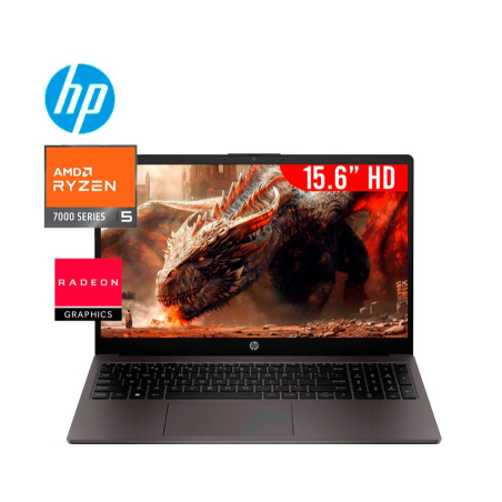 LAPTOP HP 255 G10 RYZEN 5-7520U 8GB 512GB SSD 15.6" HD FREEDOS